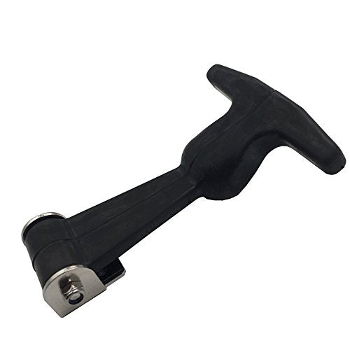 [Australia - AusPower] - Creatyi 2 PCS 4.7'' Rubber Flexible Heavy Duty Premium SUS304 Stainless Steel T-Handle Draw Latches 