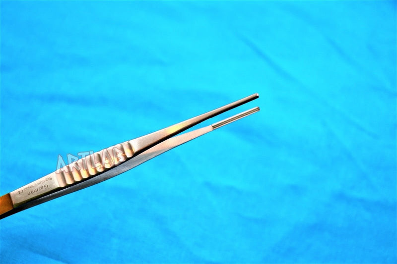[Australia - AusPower] - New German DEBAKEY Artery ATRAUMATIC Tissue Forceps W/Gold Handle 6" Excellent (CYNAMED) 