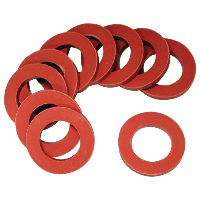 Danco 80787 black round hose washer for washing machines, 3/4 inch ID, 1 inch OD, 5/8 inch thick, flat washer for water connections