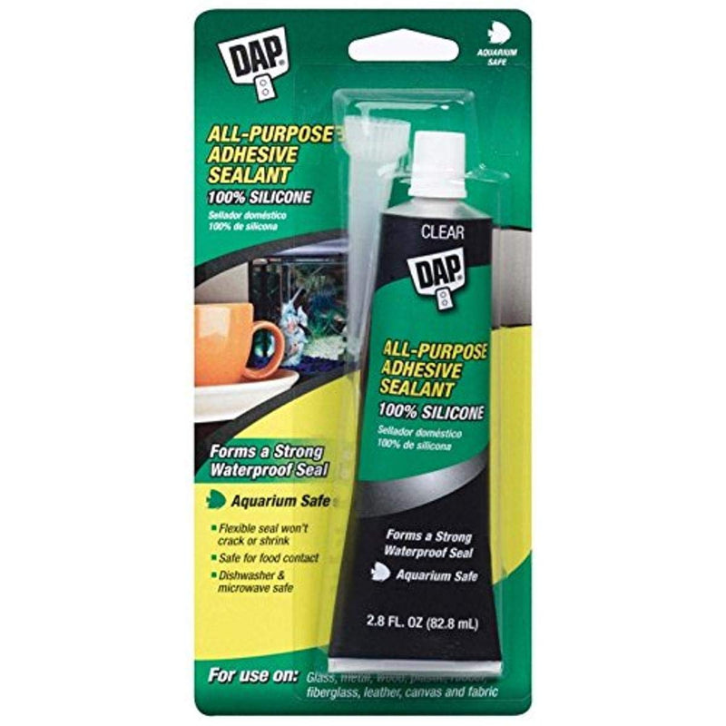 [Australia - AusPower] - DAP 688 Purpose 100% Silicone Raw Building Material, 2.8 oz, Clear 