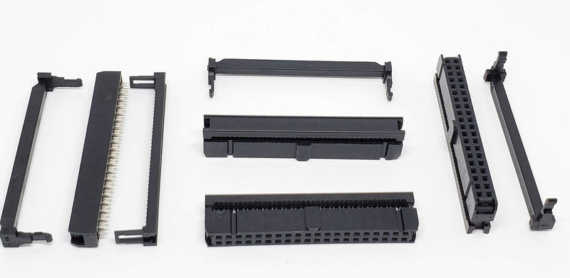 [Australia - AusPower] - PC Accessories - Connectors Pro 25-Pack 2X20 40P 2.54mm 0.1" Pitch Dual Rows IDC Sockets for Standard Flat Ribbon Cable, 40 Pins FC Female Connector 