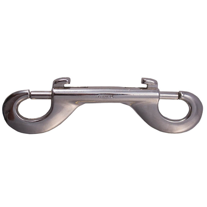 [Australia - AusPower] - Derby Originals Set of 6 Heavy Duty Nickel Plated 4” Double Ended Bolt Snaps - Designed for Agricultural, Equine, Home, & Garage Use 