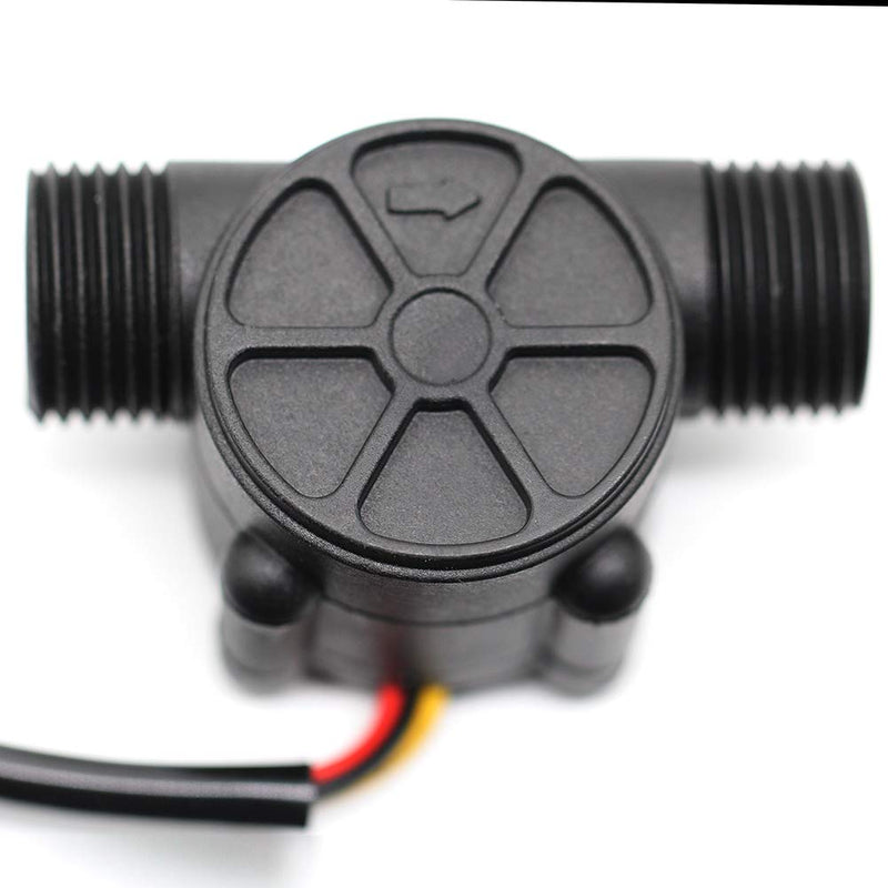 [Australia - AusPower] - DIGITEN G1/2" Water Flow Hall Sensor Switch Flow Meter Flowmeter Counter 1-30L/min 