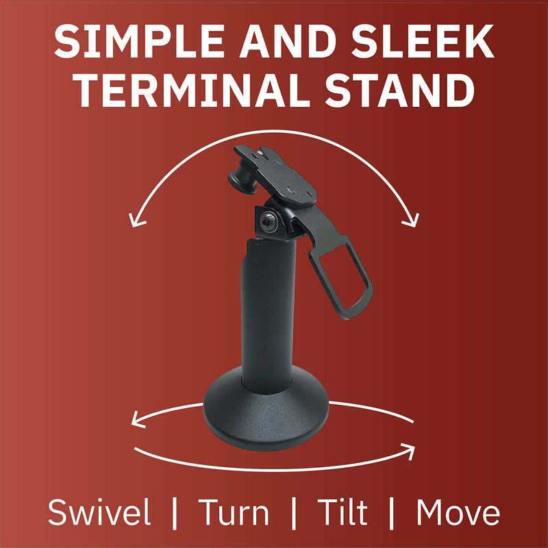 [Australia - AusPower] - DCCStands Swivel and Tilt Ingenico Lane/3000/5000/7000 Terminal Stand, Screw-in and Adhesive 
