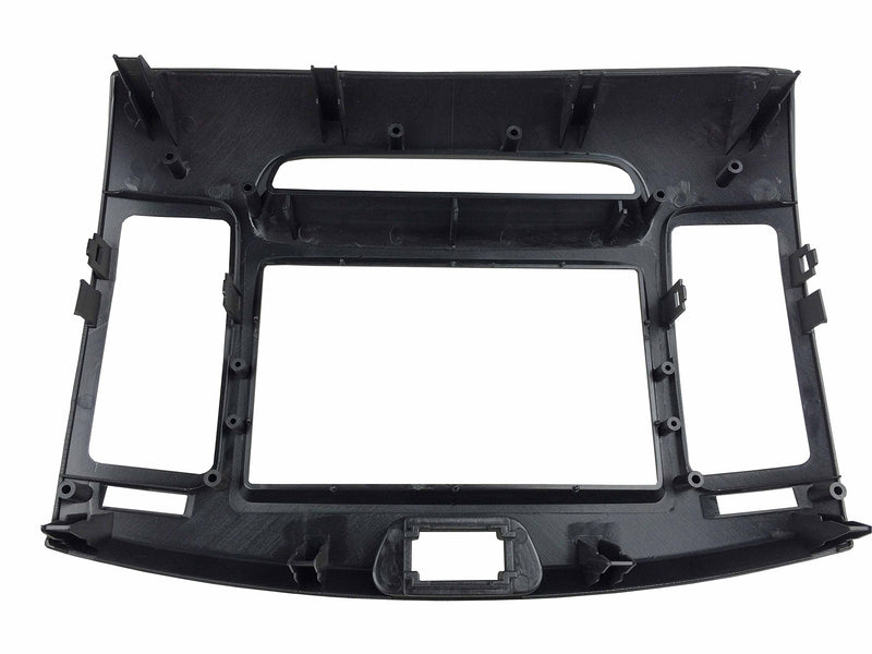 [Australia - AusPower] - DKMUS Car Stereo Dash Radio Fascia Kit for 2006-2010 Hyundai Elantra (HD), Avante (HD) 2006-2010 Installation Trim Panel Frame Double Din (Black) Black 