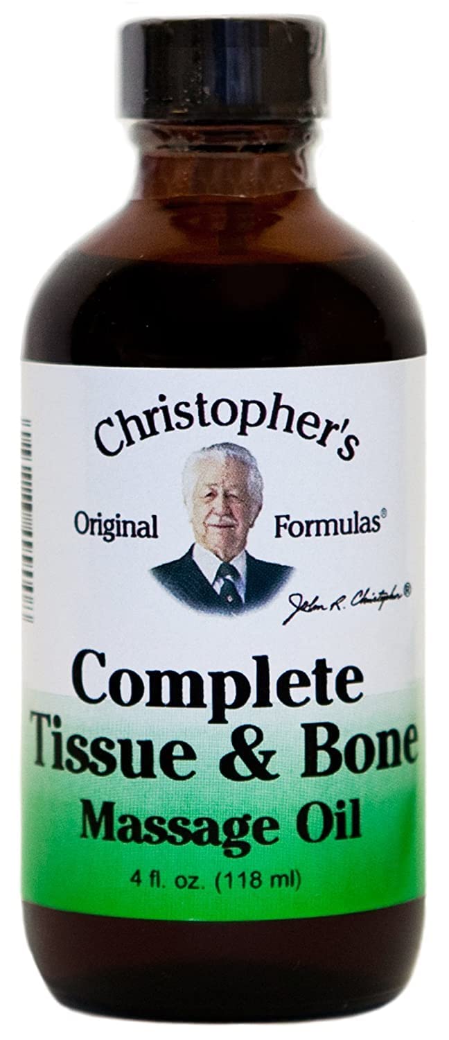 [Australia - AusPower] - Dr. Christopher's Formulas Complete Tissue and Bone Massage Oil, 4 Ounce 