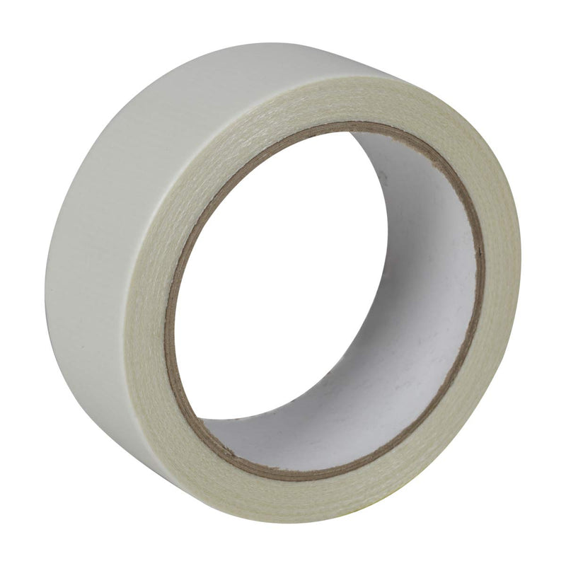 Duck Brand indoor/outdoor carpet tape, 1.41-inch by 42 feet, white duct tape for securing carpets and outdoor projects.