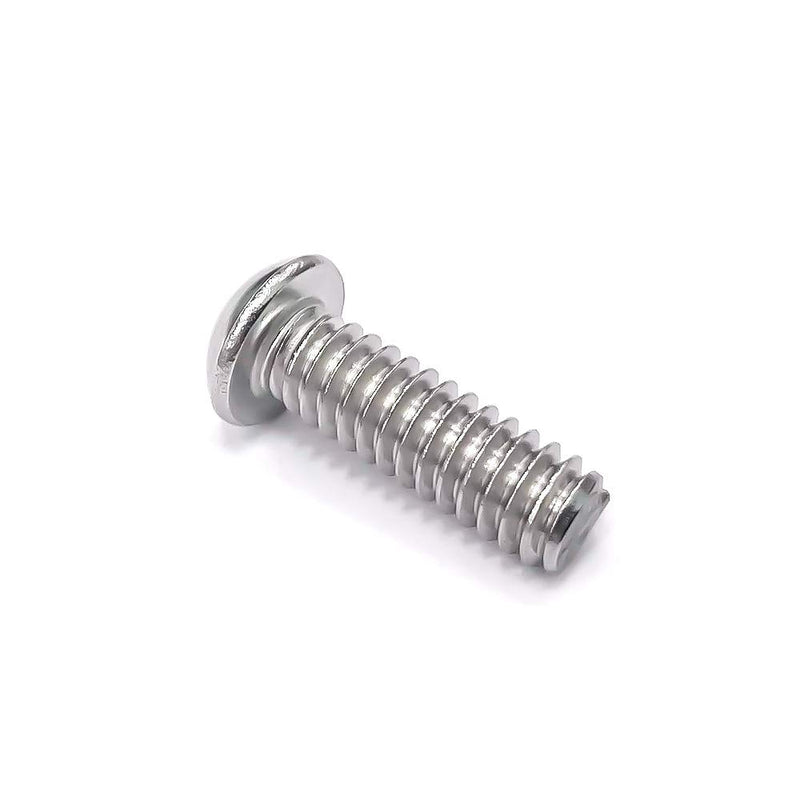 [Australia - AusPower] - 1/4-20 x 2-1/2" Button Head Socket Cap Bolts Screws, 304 Stainless Steel 18-8, Allen Hex Drive, Bright Finish, Fully Machine Thread, Pack of 10 1/4-20 x 2-1/2 