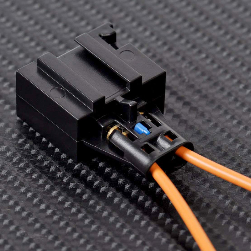 [Australia - AusPower] - Easyget Fiber MOST Optical Optic Loop Bypass Female Adapter For Mercedes Benz, Audi, VW, Porsche 