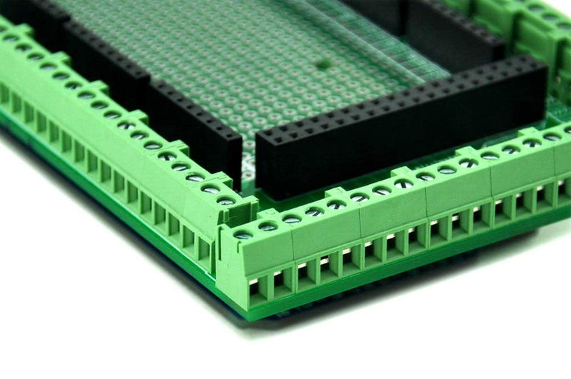 [Australia - AusPower] - Electronics-Salon Prototype Screw/Terminal Block Shield Board Kit for Arduino MEGA-2560 R3. 