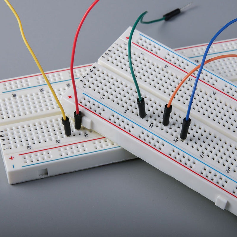 [Australia - AusPower] - ELEGOO 3pcs Breadboard 830 Point Solderless Prototype PCB Board Kit for Arduino Proto Shield Distribution Connecting Blocks 