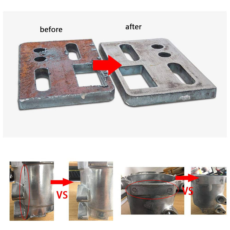 [Australia - AusPower] - EMILYPRO 6" Bench Wire Wheel Brush | Coarse Crimped Steel Wire 0.012" with 1/2" and 5/8" Arbor for Bench Grinder - 1pcs 6in 1pcs 