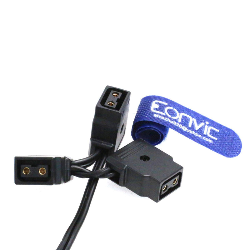 [Australia - AusPower] - Eonvic D-tap Male to 3 D-Tap Female Extension Cable for BMCC Anton V Mount Battery 