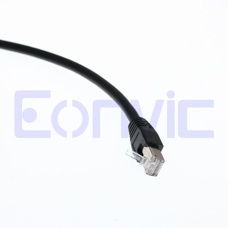 [Australia - AusPower] - Eonvic M12 to RJ45 8Pin Male Gigabit Cognex Industrial Camera High Flex Cables 3M 