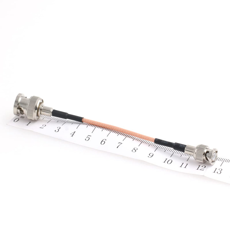 [Australia - AusPower] - Eonvic BNC to Mini BNC Male Straight Crimp RF Pigtail RG316 Cable 15cm 