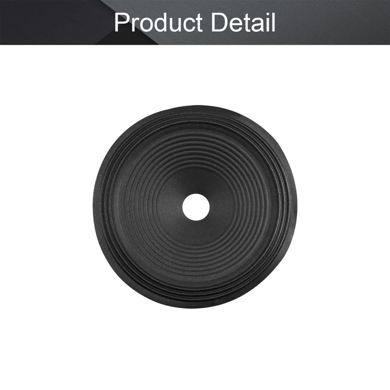 [Australia - AusPower] - Fielect 10 inches Paper Speaker Cone Subwoofer Cones Drum Paper 1.4 inches Inner Diameter 9.6 inches Outside Diameter with Rubber Surround 2Pcs 10" 35.5mm 245mm 2Pcs 