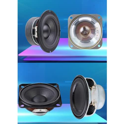 [Australia - AusPower] - Fielect 10 inches Paper Speaker Cone Subwoofer Cones Drum Paper 1.4 inches Inner Diameter 9.6 inches Outside Diameter with Rubber Surround 2Pcs 10" 35.5mm 245mm 2Pcs 
