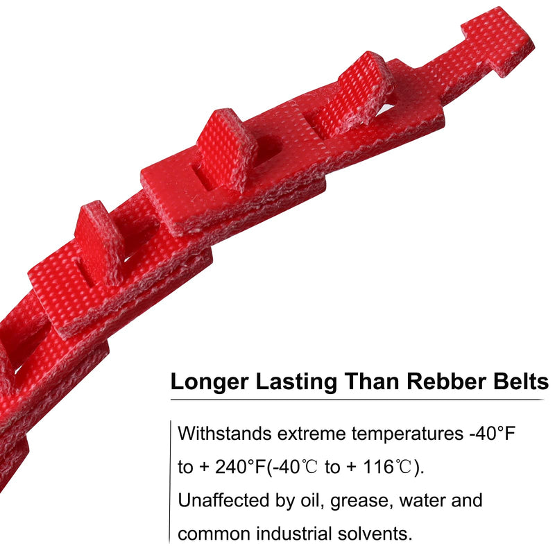 [Australia - AusPower] - Power Twist V - Belt 5/8 - inches x 5 - feet B/5L, Adjustable Link V - Belt Type B Perfect for Lathes, Drill Press, Table Saws and Other Woodworking Tools 5 FT 1 