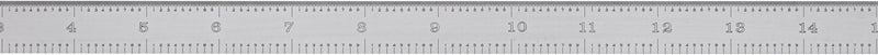 [Australia - AusPower] - Fowler 52-300-018-0, Inch Flexible Steel Rule - 18" 