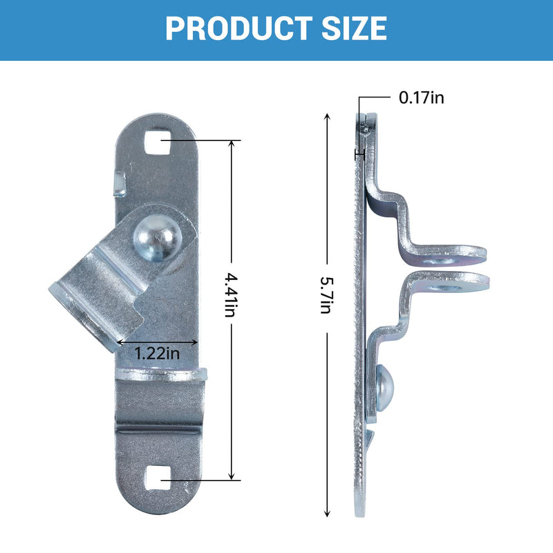 [Australia - AusPower] - Fuoequl Trailer hasp for Enclosed Trailer Door Latch Cargo Trailer Door Hasp Latch Cargo Trailer 