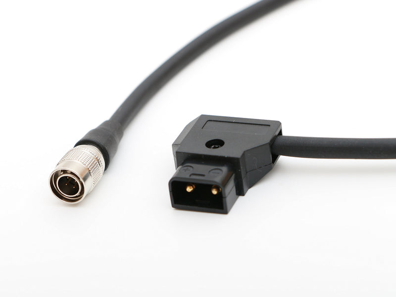 [Australia - AusPower] - Male D-tap to 4pin Hirose Male Power Cable 1.6ft 50cm for ZAXCOM Sound Devices 