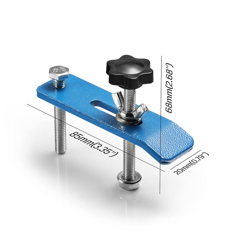 [Australia - AusPower] - Genmitsu 4 Pack Hold Down Clamp Kit, CNC Router Clamp for Woodworking and Metalworking, 3-7/20''L x 4/5'' W x 2-7/10''H, Compatible with CNC Router Machine PROVerXL 4030 &3040 Extension Spoilboard 
