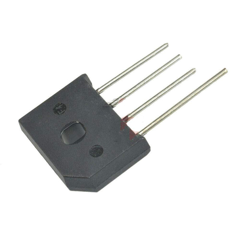 Set of 5 KBU606 Diotec semiconductor antennas, 6A 600V, with visible black rectangular components on a white background.