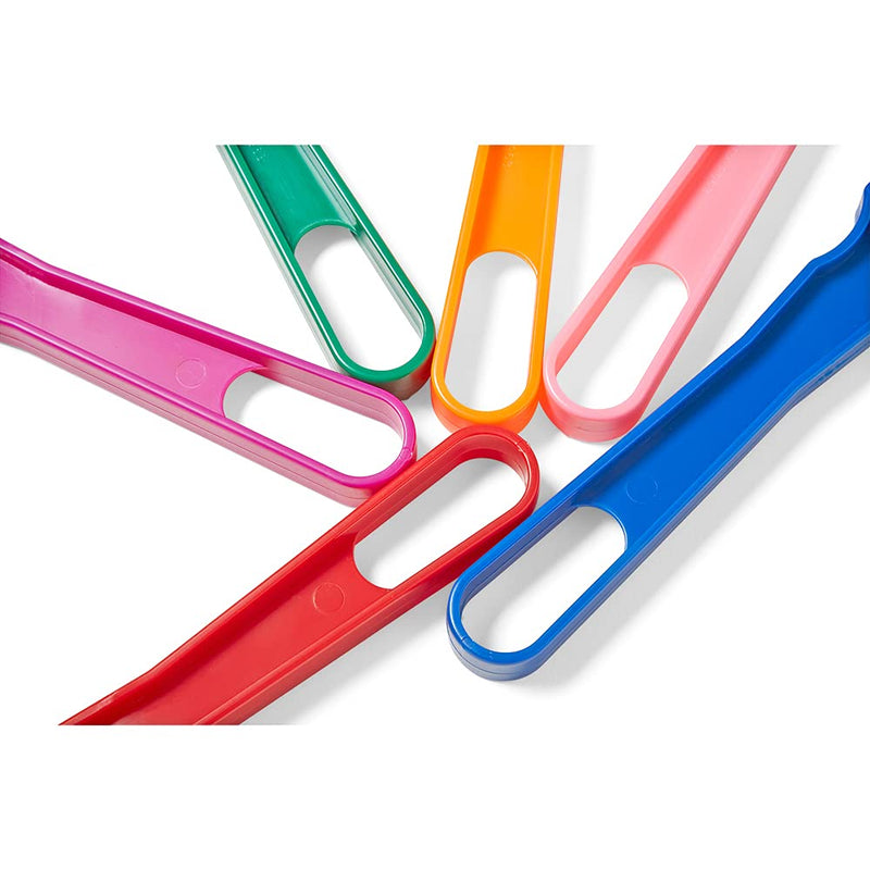 [Australia - AusPower] - hand2mind Rainbow Magnetic Wand Set for Kids for 5-10, 8 Inch with Magnet Bar, Use for Sewing, Science Experiments, Bingo, Fridge, and Magnetic Concepts, Homeschool Supplies (Pack of 6) 