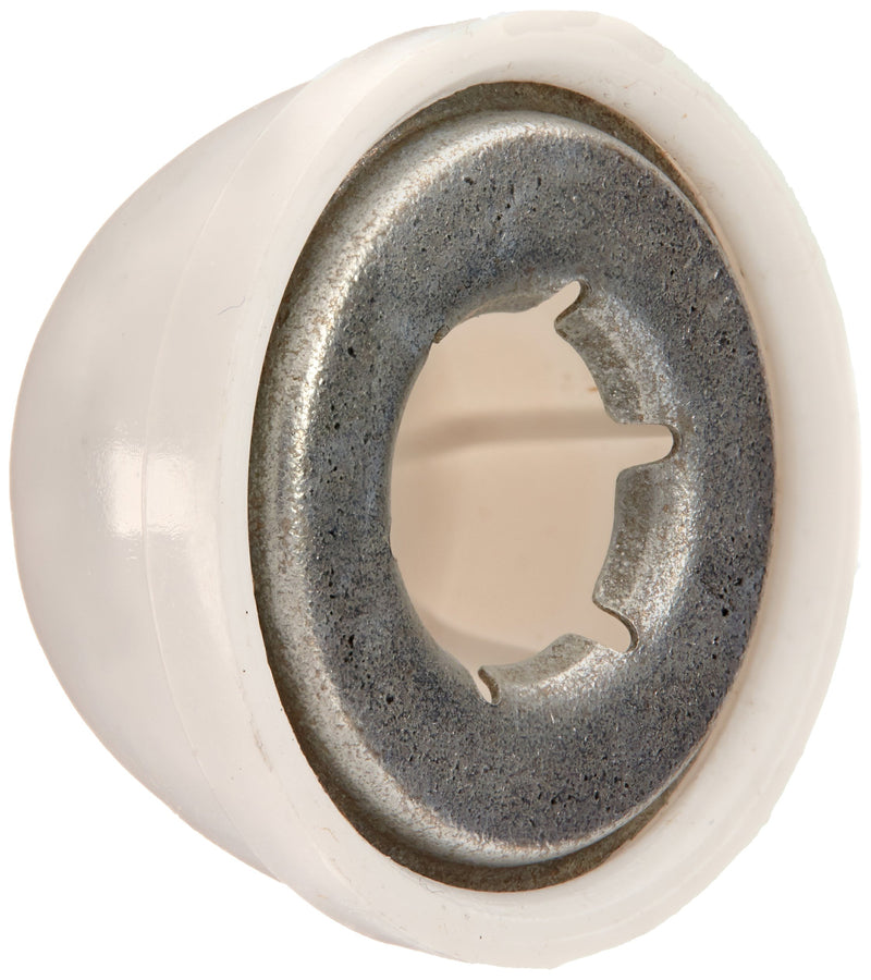 [Australia - AusPower] - Hard-to-Find Fastener 014973221843 Push Nuts, White,1/2" , Piece-5 1/2 Inch 