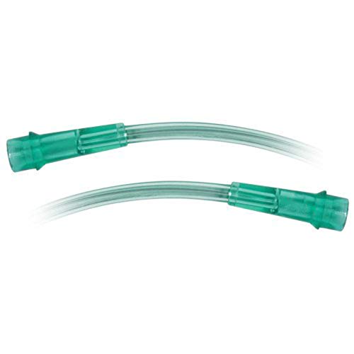[Australia - AusPower] - 3 Pack Oxygen Supply Tubing - Standard Connector - Premium Clear Crush Resistant Oxygen Tubes - 16.4 feet - with Free Connector 