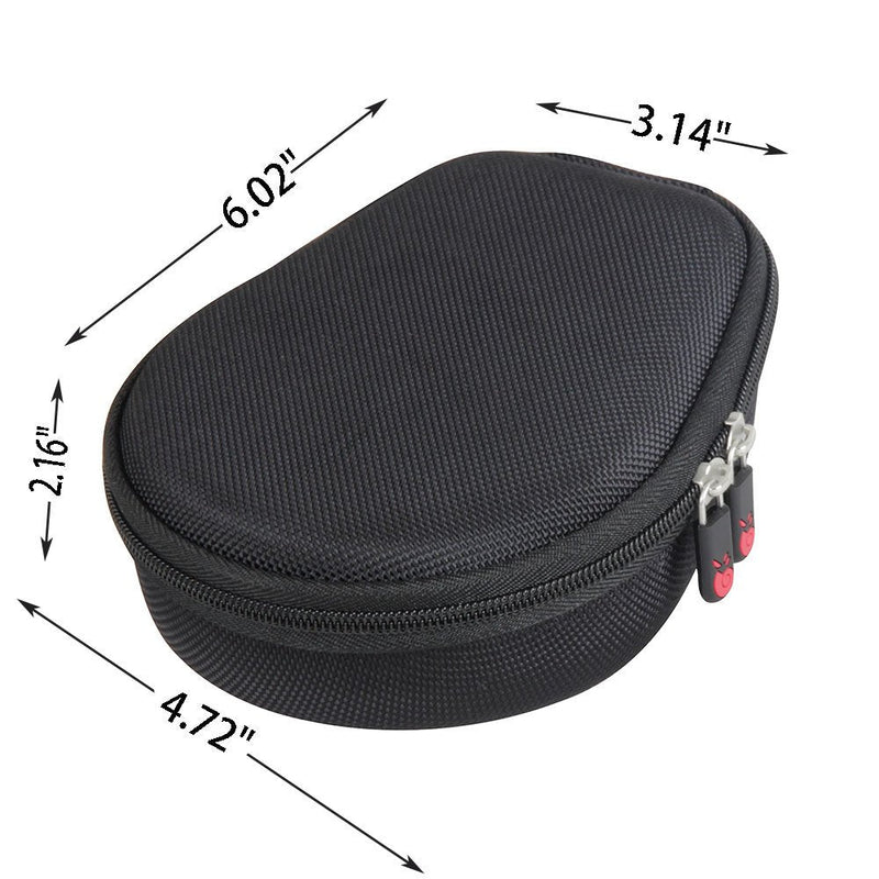 [Australia - AusPower] - Hermitshell Hard Case fits AfterShokz Trekz Titanium Open Ear Wireless Bone Conduction Headphones AS600 (Black) Black 