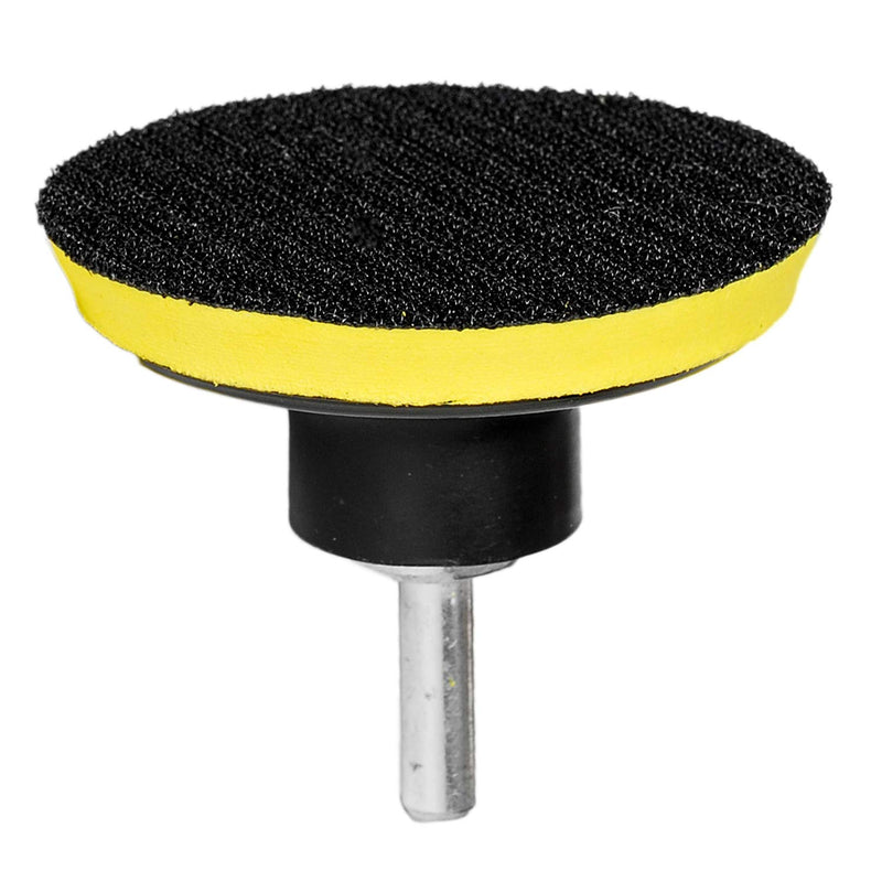 [Australia - AusPower] - HIFROM 3-Inch/80mm Hook and Loop Backing Pad Orbital Sander Polisher Sanding Pad M10 Drill Adapter (2-Pack) 2pcs (3" Pad) 