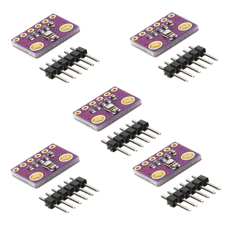[Australia - AusPower] - HiLetgo 5pcs High Precision BMP280-3.3 Atmospheric Pressure Sensor Replace BMP180/BMP186 