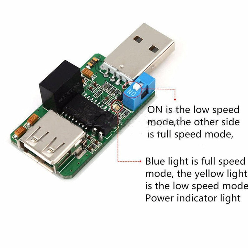 [Australia - AusPower] - HiLetgo ADUM3160 B0505S 1500V USB to USB Voltage Isolator Module Support 12Mbps 1.5Mbps 