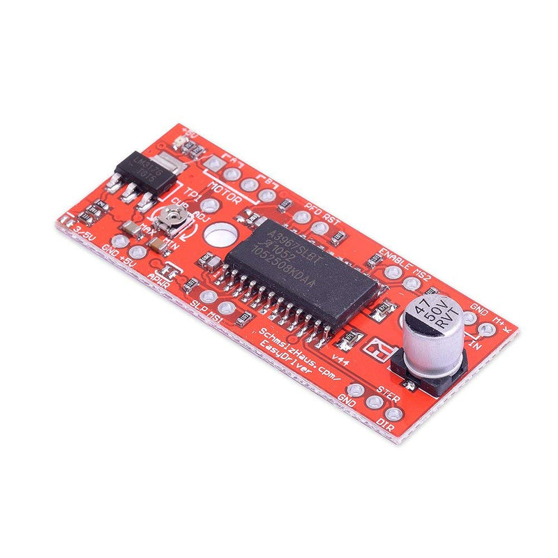 [Australia - AusPower] - HiLetgo 2pcs A3967 Stepper Motor Drive Board EasyDriver Stepper Motor Driver for Arduino Raspberry Pi Robot 