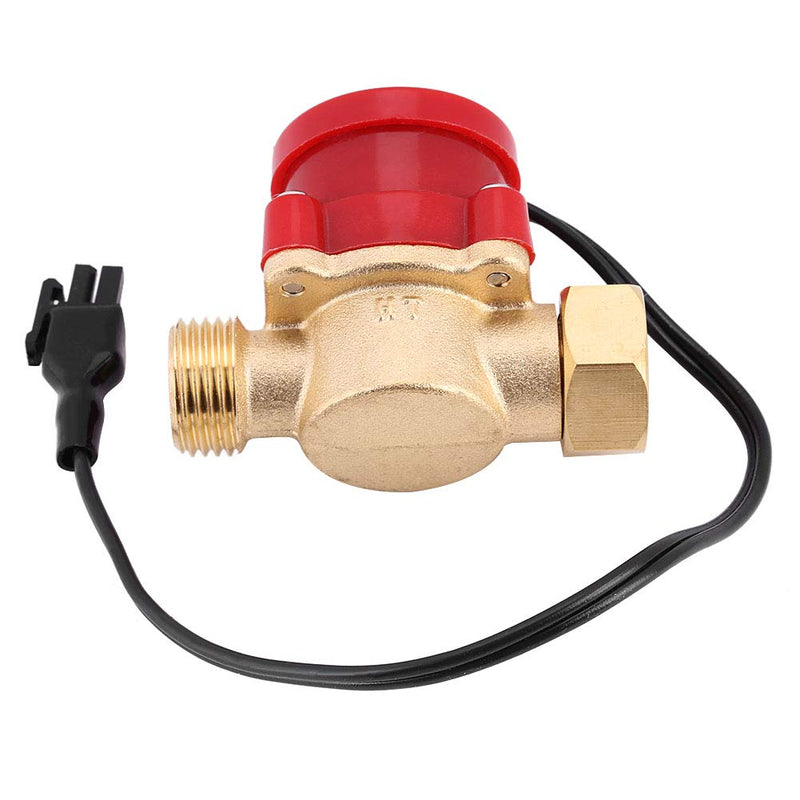 [Australia - AusPower] - Pump Water Flow Sensor Machine G1/2 Thread for Booster Pump Magnetic Automatic Control Switch 
