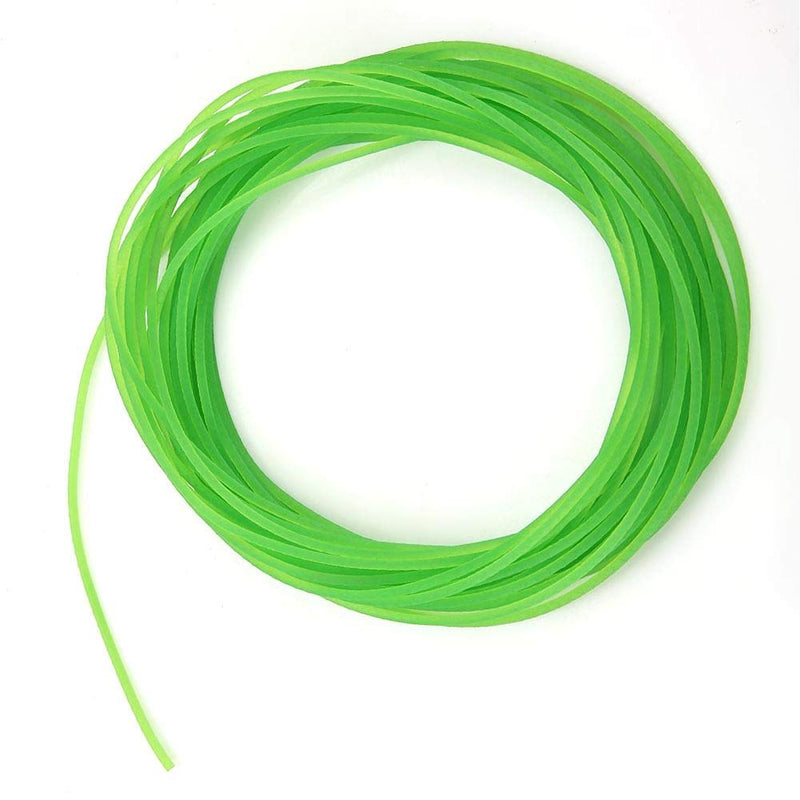 [Australia - AusPower] - Urethane Round Belting PU Transmission Belt Polyurethane Round Belt for Drive Transmission Green 2mm x 10m 
