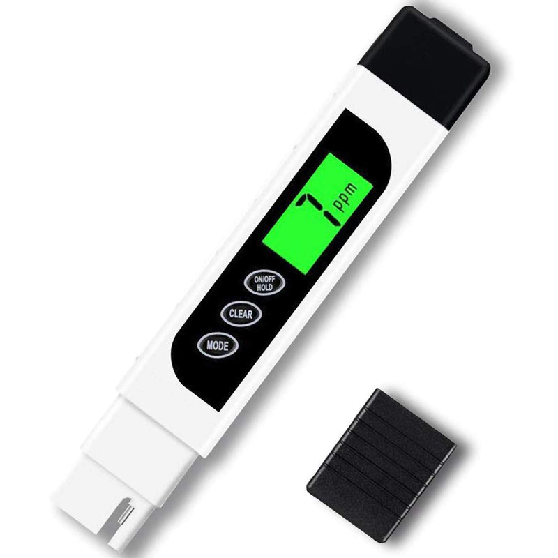 [Australia - AusPower] - TDS Meter Digital Water Tester - Hofun TDS, EC & Temperature Meter 3 in 1, 0-9999 ppm Accurate, PPM Meter for Drinking Water Test, Coffee, Swimming Pool, Aquarium, RO/DI System, Hydroponics 