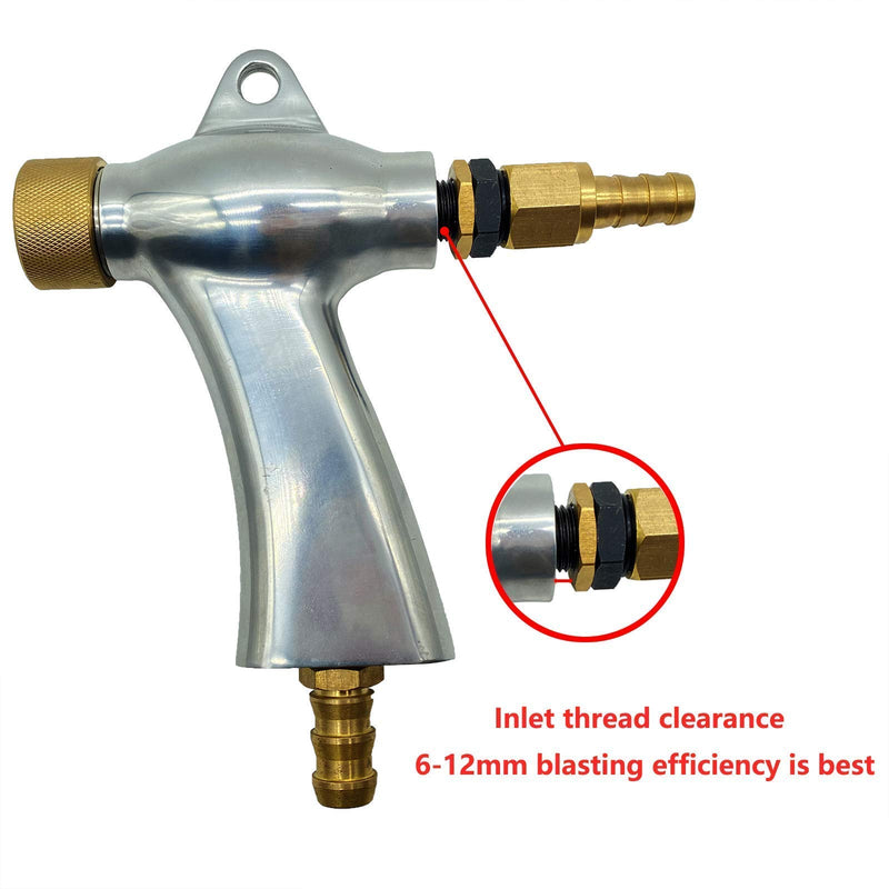 [Australia - AusPower] - Air Sandblaster Gun Blasting Gun for Sandblasting Cabinet for 990L/1200L Sand Blasting Cabinet Sandblaster Parts 