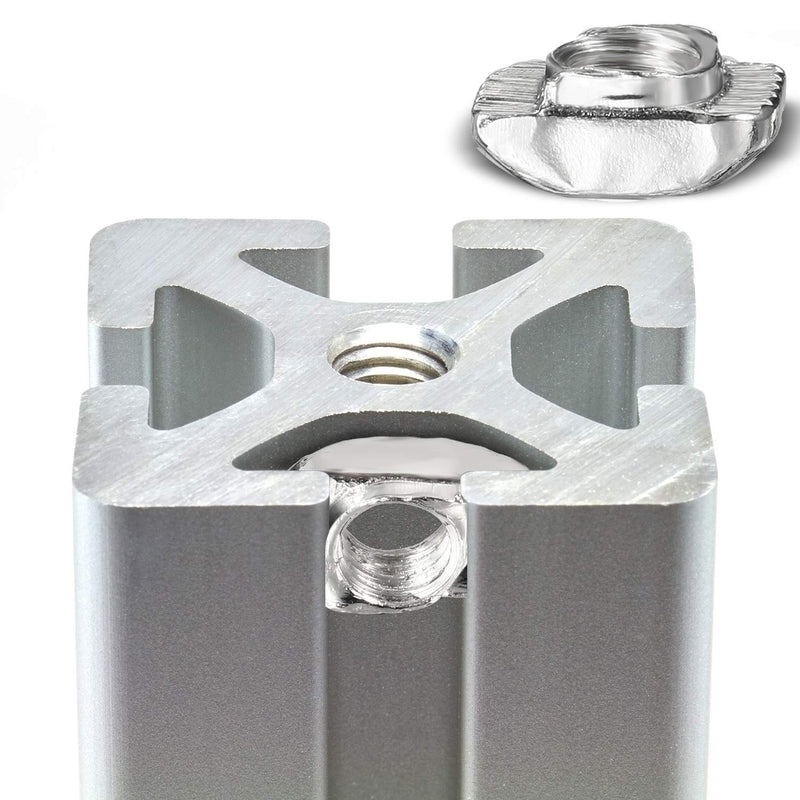 [Australia - AusPower] - 150 Pieces 2020 Series T Nuts T-Slot Nut Hammer Head Fastener -Plated Carbon Steel Sliding T Nuts for Aluminum Profile (M5) M5 