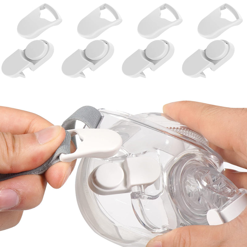[Australia - AusPower] - 4PCS Quick-Release Headgear Clips for AV Headgear, Quick-Disconnect IBEET Replacement Headgear Clips (Only Includes Clips) 