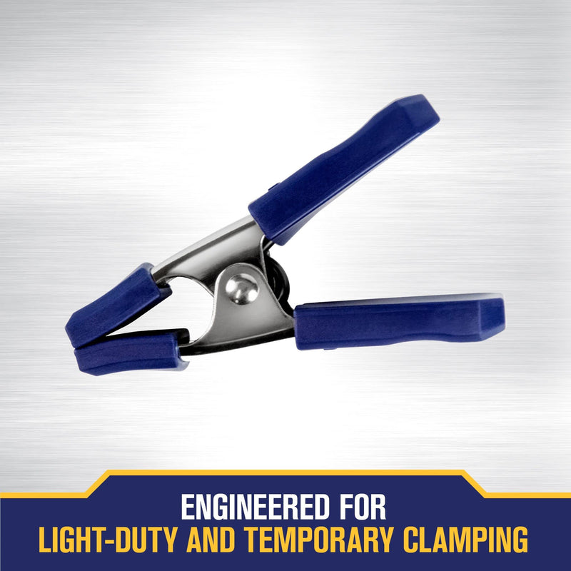 [Australia - AusPower] - IRWIN Tools QUICK-GRIP Metal Spring Clamp, 1-Inch (222601) , Blue 