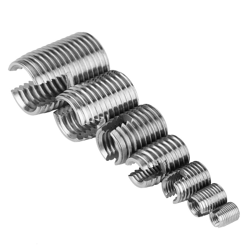 [Australia - AusPower] - 50PCS Threaded Inserts,Self-Tapping Thread Insert,M3-M12 Thread Reinforce Repair Tool Self Tapping Thread Inserts Set for Plastic Copper 