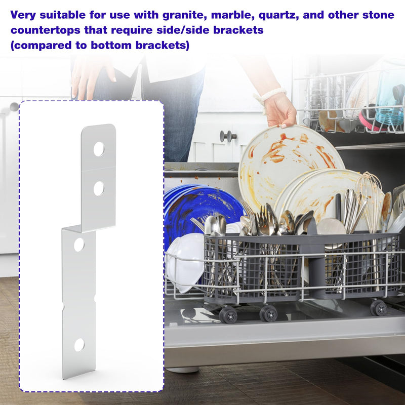 [Australia - AusPower] - 154477201 DWBRACKIT1 Dishwasher Mounting Bracket For Electrolux Frigidaire Dishwashers 154806601,154806602,2691713 