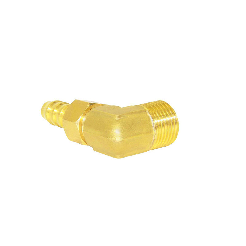 [Australia - AusPower] - Joywayus 90 Degree Elbow Detachable Connector Fitting 1/2" Barb Swivel x 1/2" Male Pipe Brass Hose Fitting for Water Fuel Air 1/2"Barb x 1/2"Male Detachable 