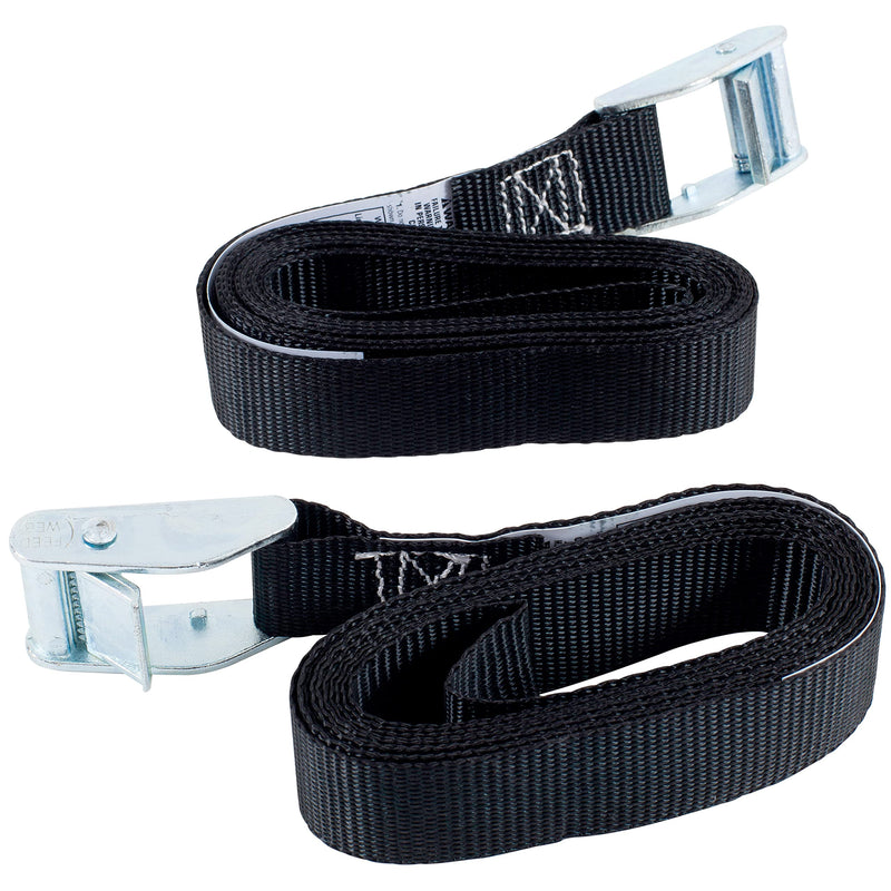 [Australia - AusPower] - Keeper 85243 8' x 1" Lashing Strap, 2-Pack 