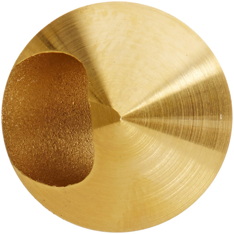 [Australia - AusPower] - KEO 53522 Cobalt Steel Single-End Countersink, TiN Coated, 90 Degree Point Angle, Round Shank, 5/16" Shank Diameter, 1/2" Body Diameter 