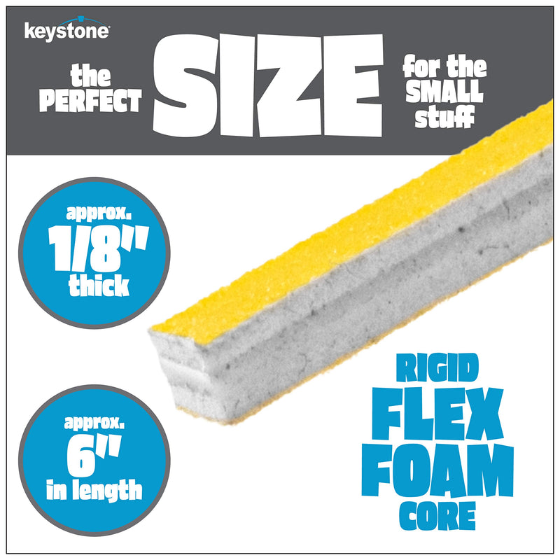 Keystone 100 Fine Sanding Twig Assortment Pack with 4 color-coded abrasive grit sanding sticks, ideal for detailed polishing.