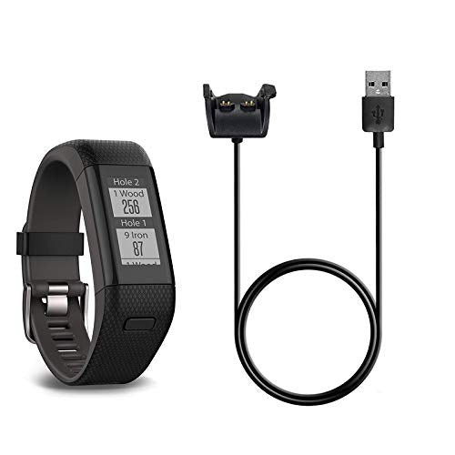 [Australia - AusPower] - Kissmart Compatible with Garmin Approach X40 Charger, Replacement Charging Cable Cord for Garmin Approach X40 (Black) 