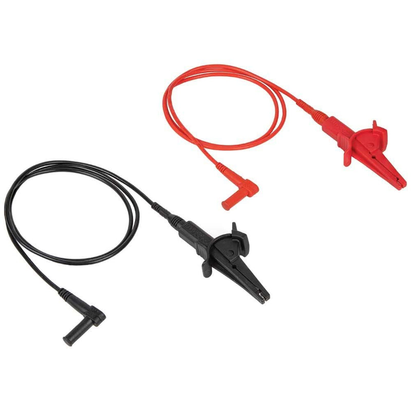 [Australia - AusPower] - Klein Tools 69381 Alligator Clip Test Leads, Heavy-Duty Replacement Meter Leads, for All Meters Using Banana Plug Meter Leads, 3-Foot 